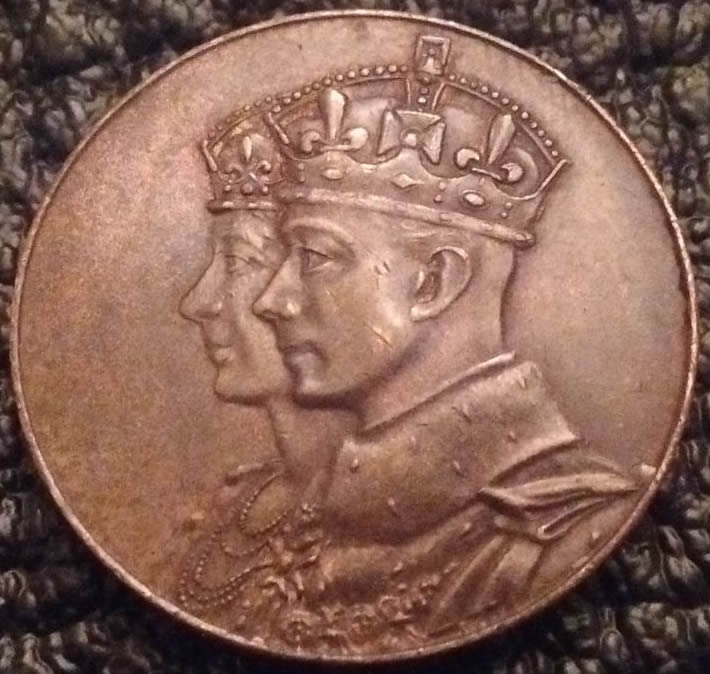 1939-Royal-Visit-Medal-And-1953-Coronation-Medal